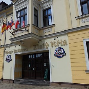 Hotel Zlatý Kříž Teplice Exterior photo