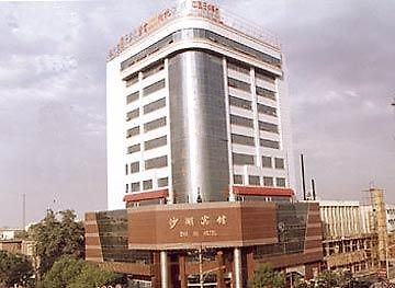 Sha Hu Hotel Yinchuan Exterior foto