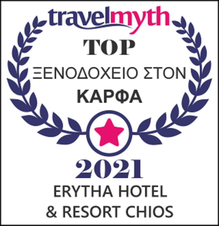 Erytha Hotel & Resort Chios Karfas Exterior foto