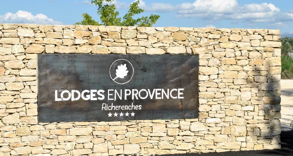 Lodges En Provence - Ecogites & Restaurant Insolites Richerenches Exterior foto