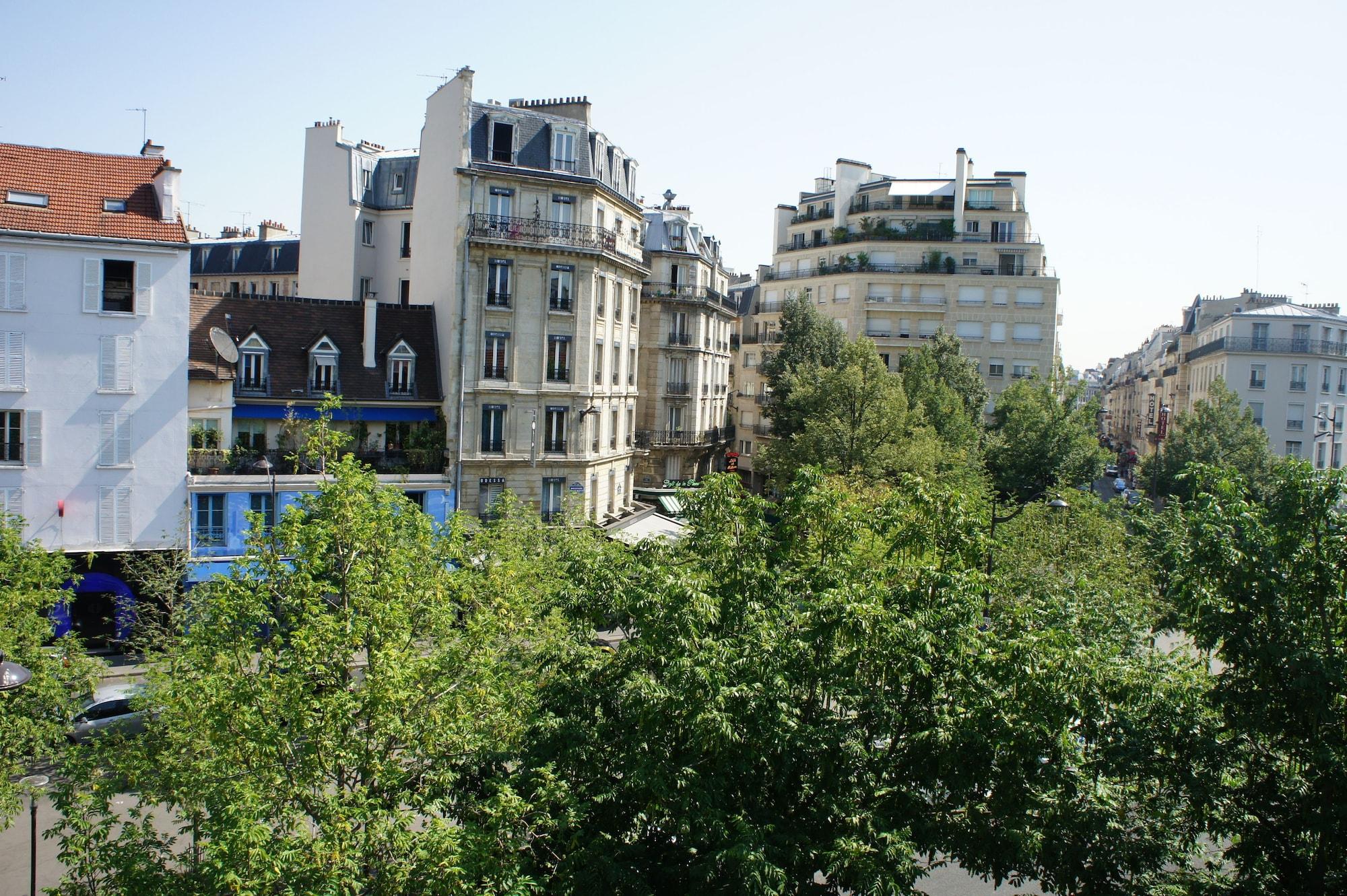 Hôtel Edgar Quinet Paris Exterior foto