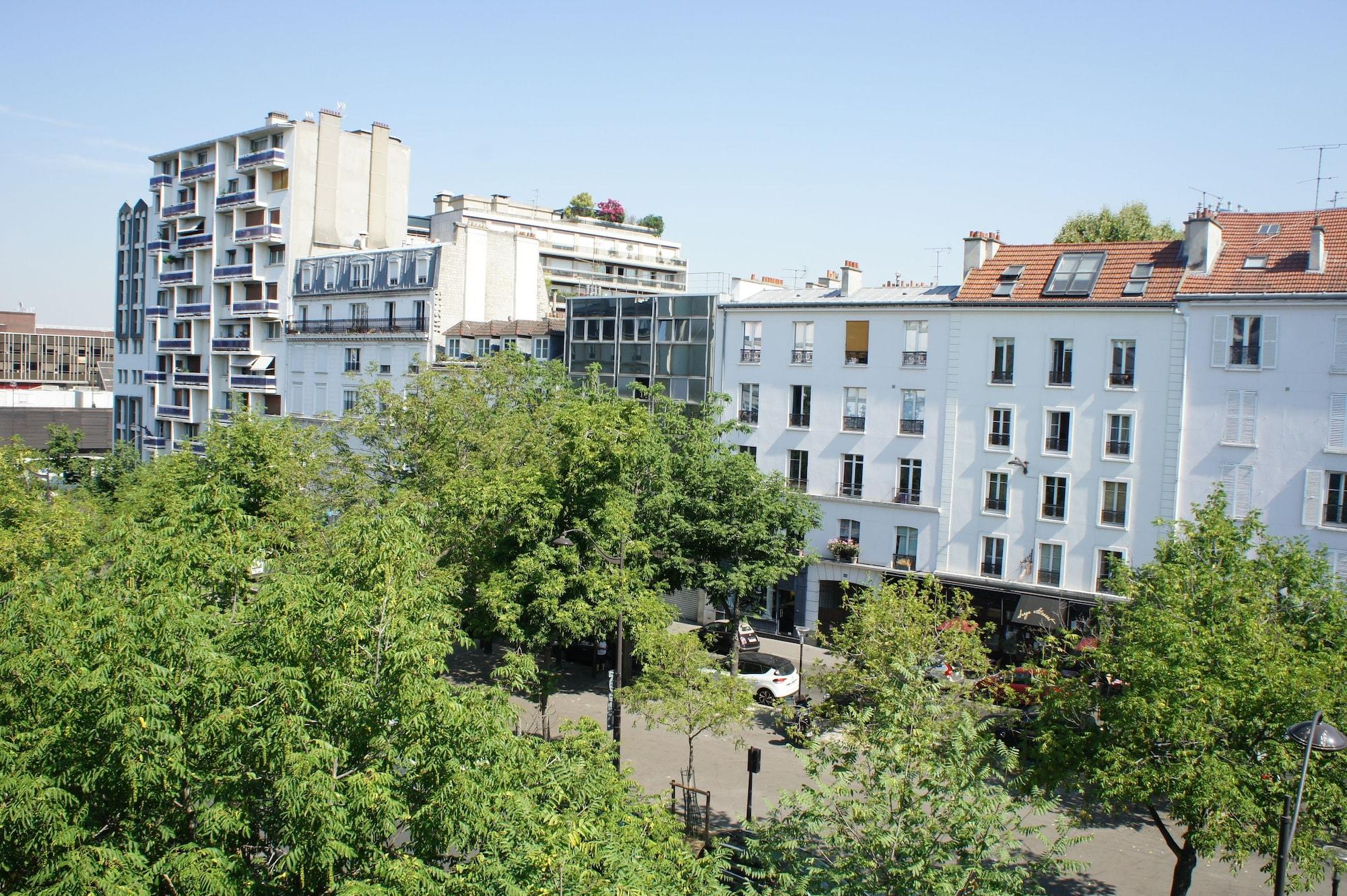 Hôtel Edgar Quinet Paris Exterior foto