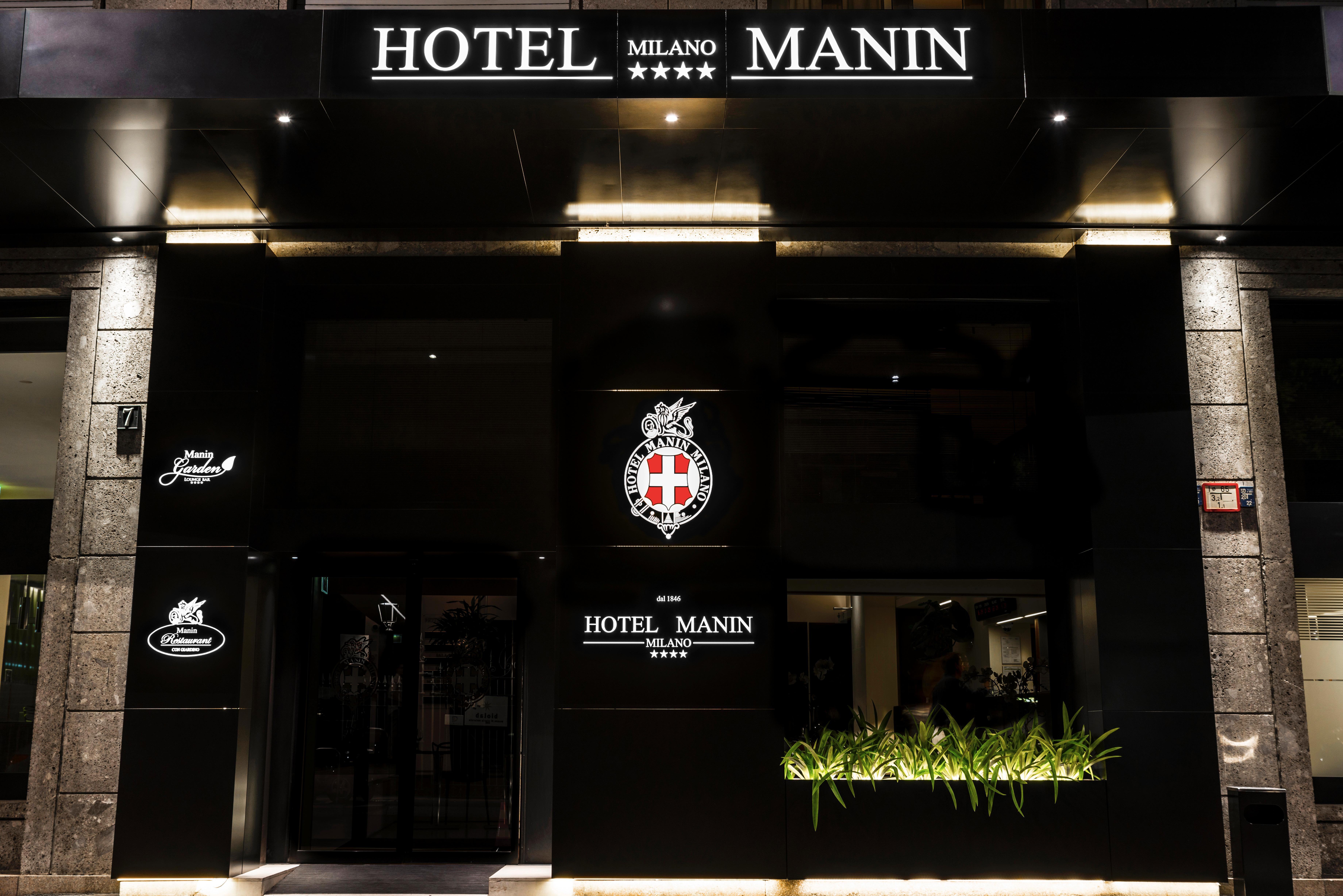 Hotel Manin Milão Exterior foto