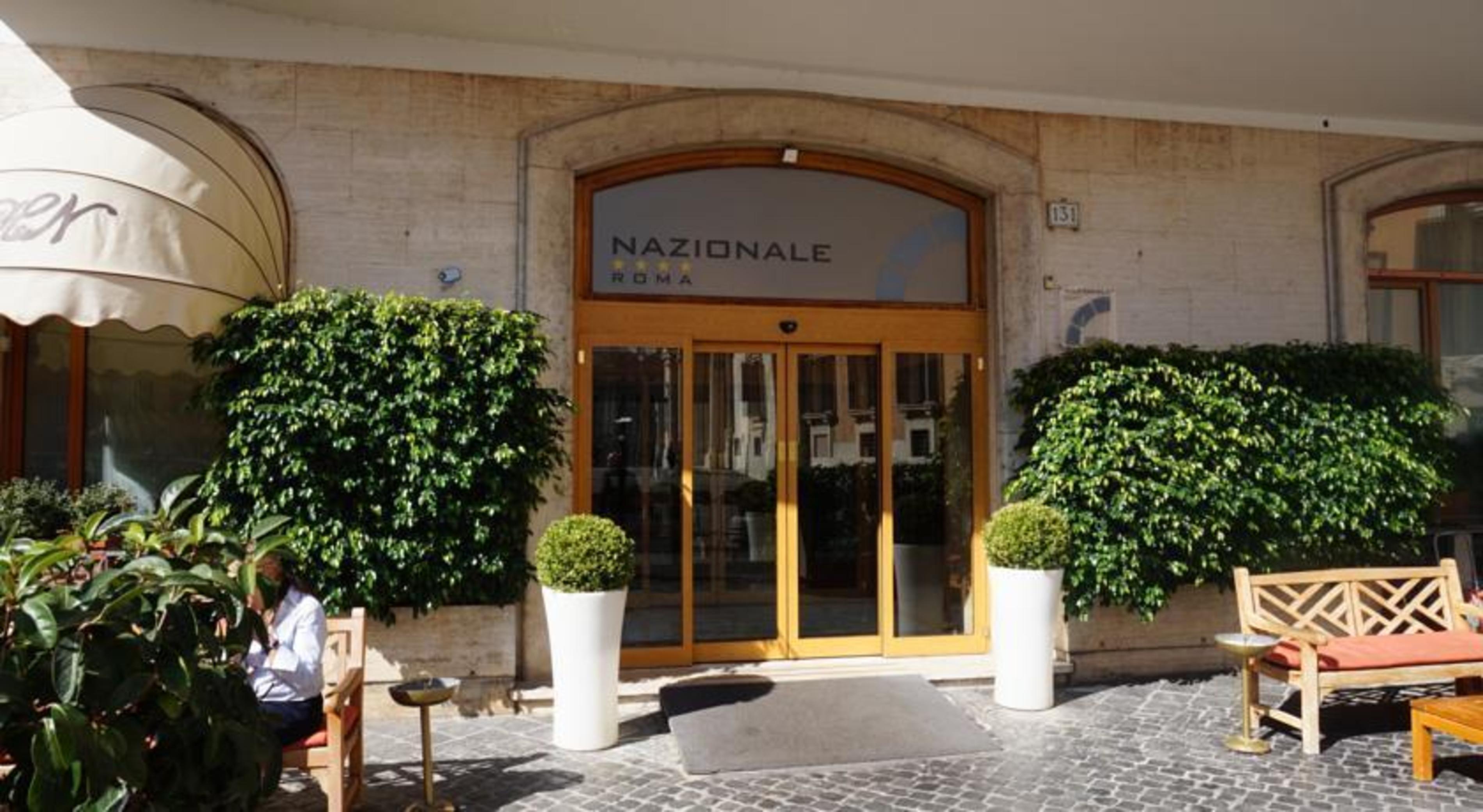 Hotel Nazionale Roma Exterior foto