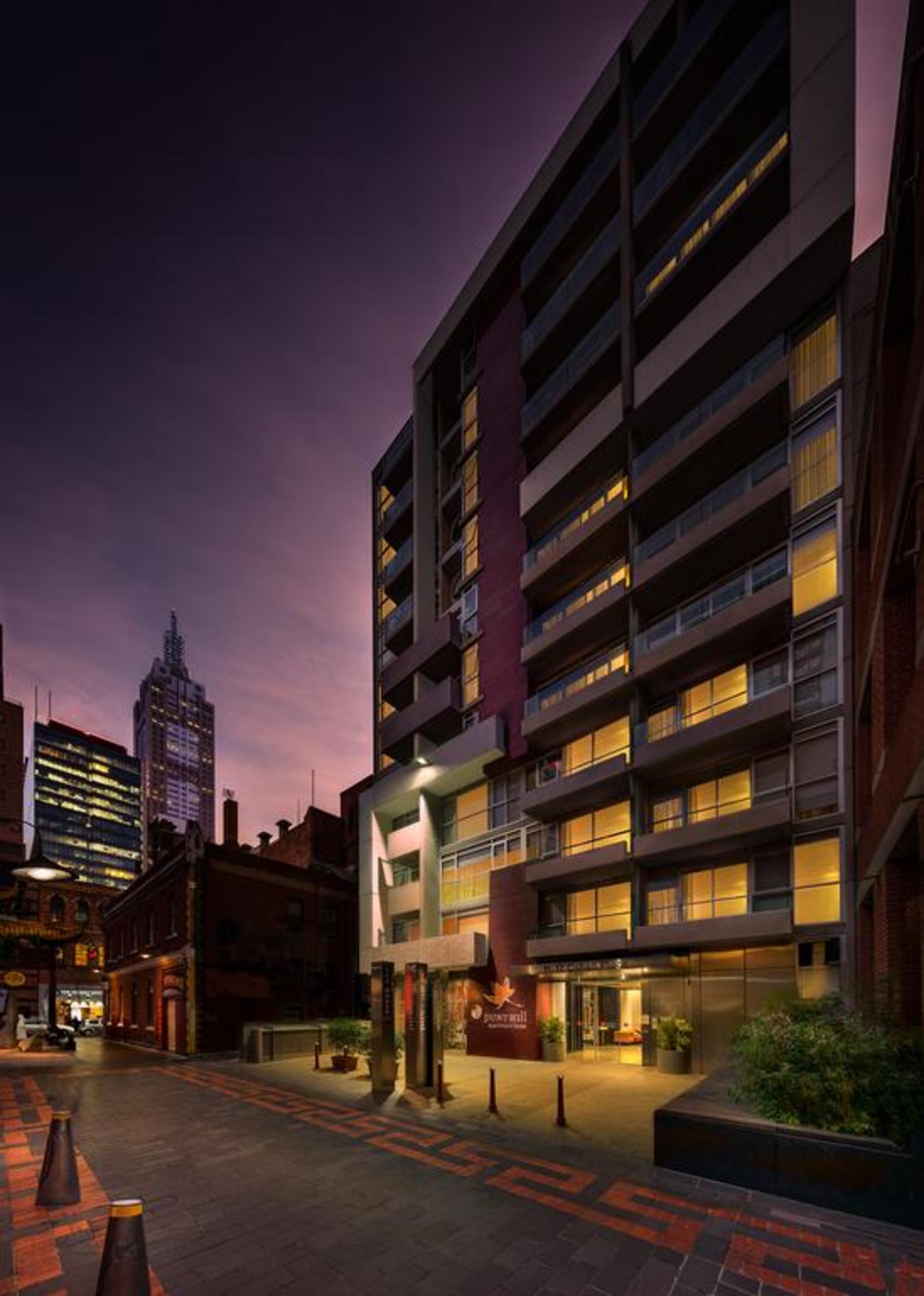 Punthill Apartment Hotel - Little Bourke Melbourne Exterior foto