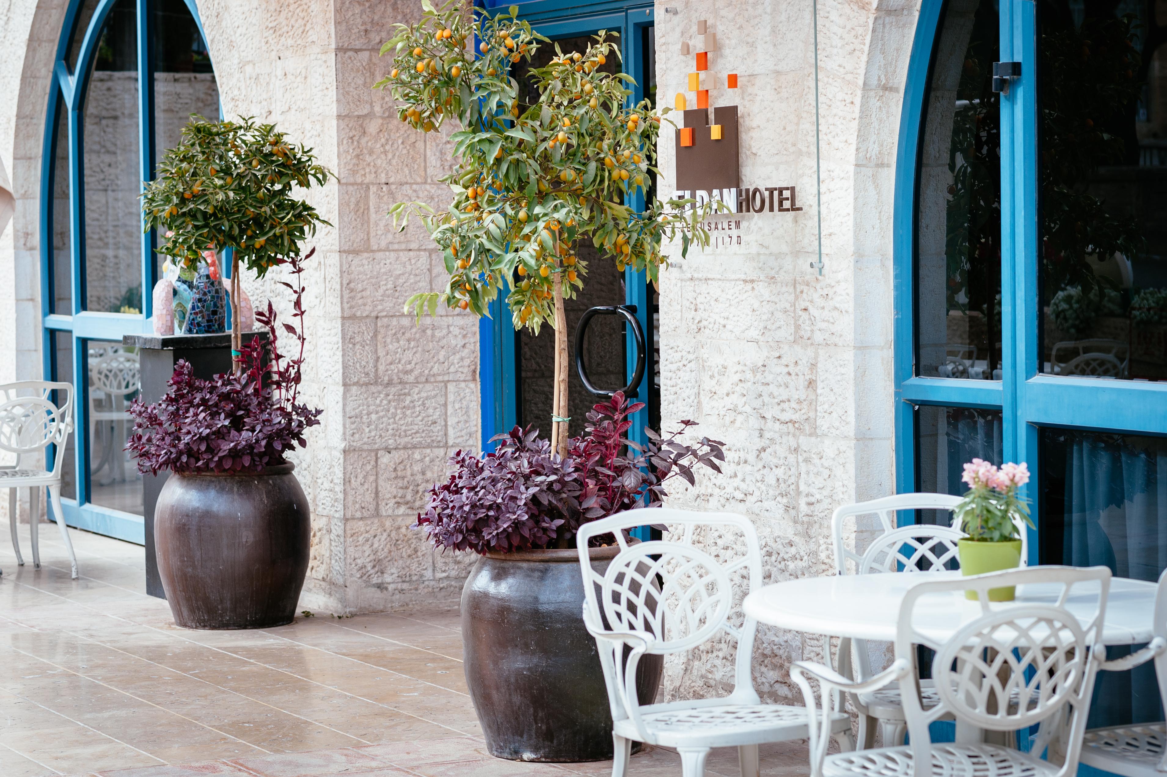 Eldan Hotel Jerusalém Exterior foto