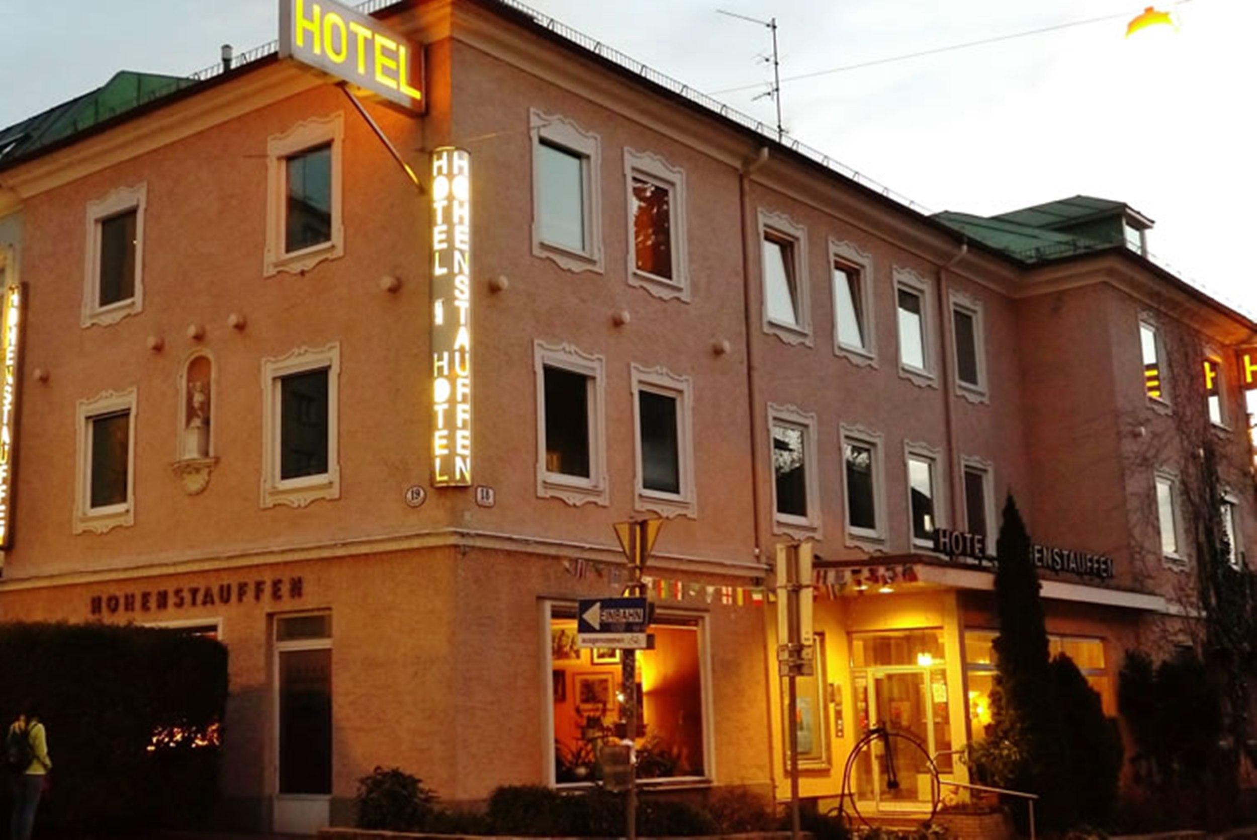 Hotel Hohenstauffen Salzburgo Exterior foto