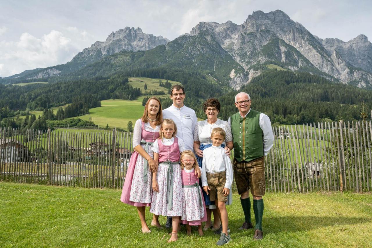 Hotel Riederalm Leogang Exterior foto