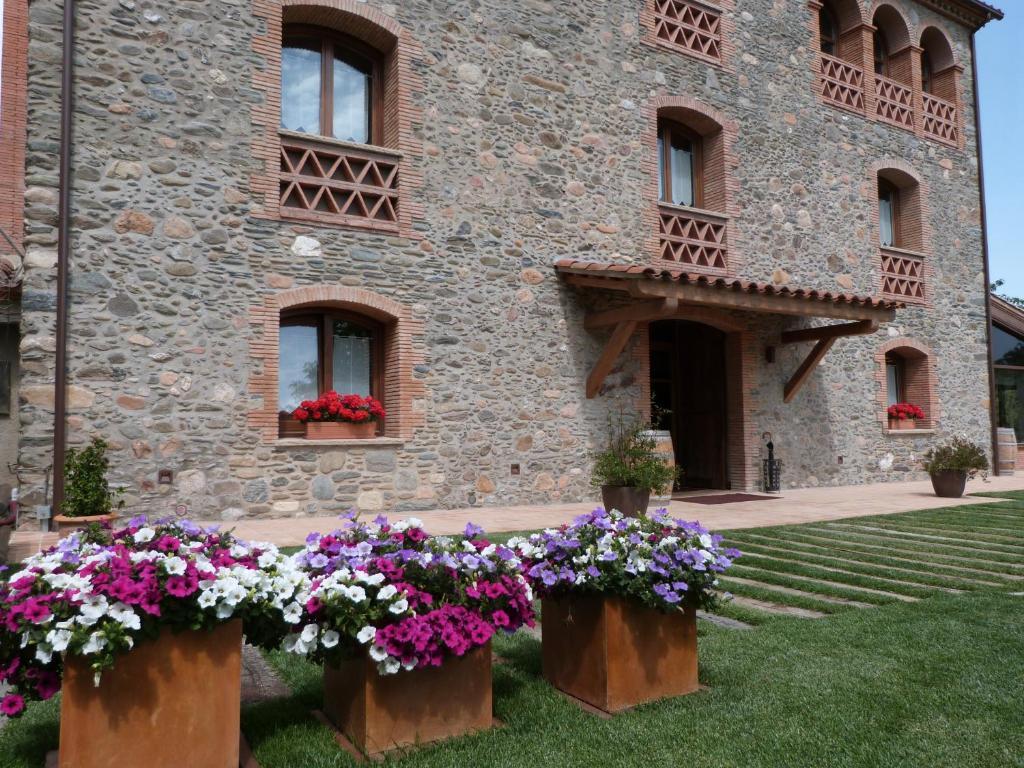 Hotel Rural Can Vila Sant Esteve De Palautordera Exterior foto