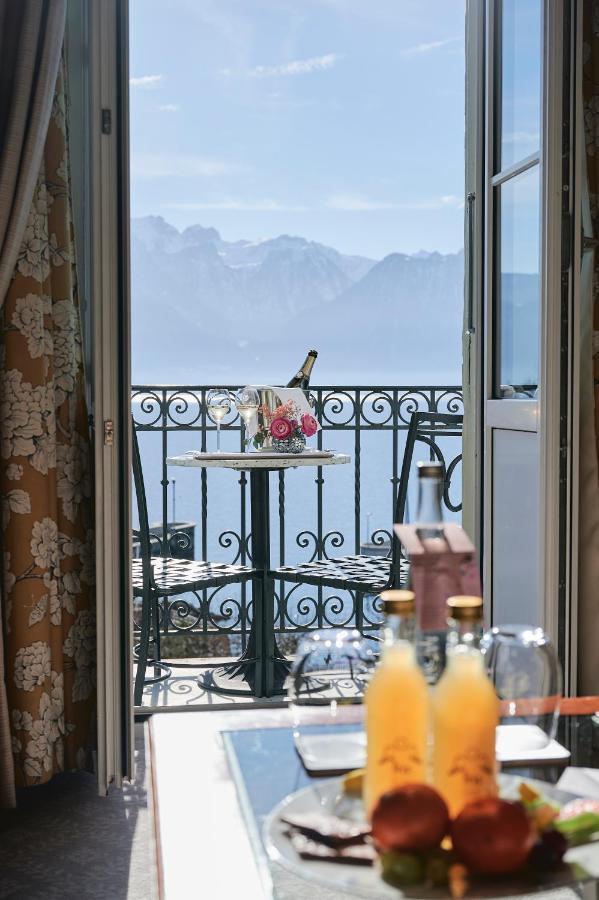 Grand Hotel Du Lac - Relais & Chateaux Vevey Exterior foto