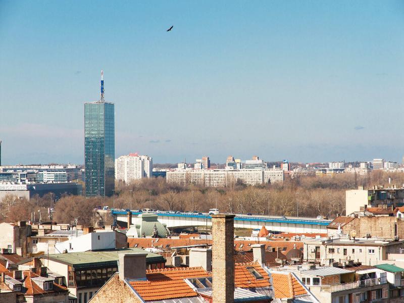One Bedroom Apartment City Vibe Belgrado Exterior foto