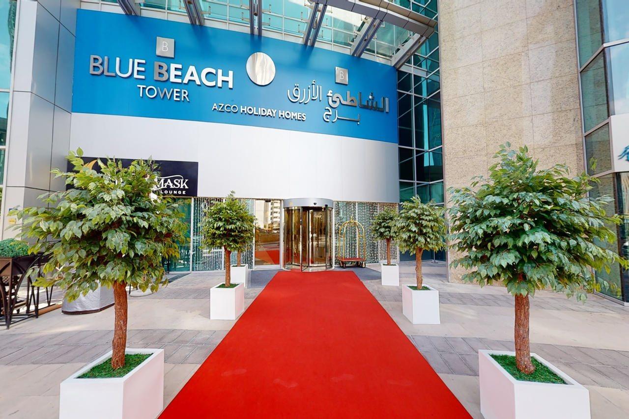 Blue Beach Tower The Walk Jbr Dubai Exterior foto
