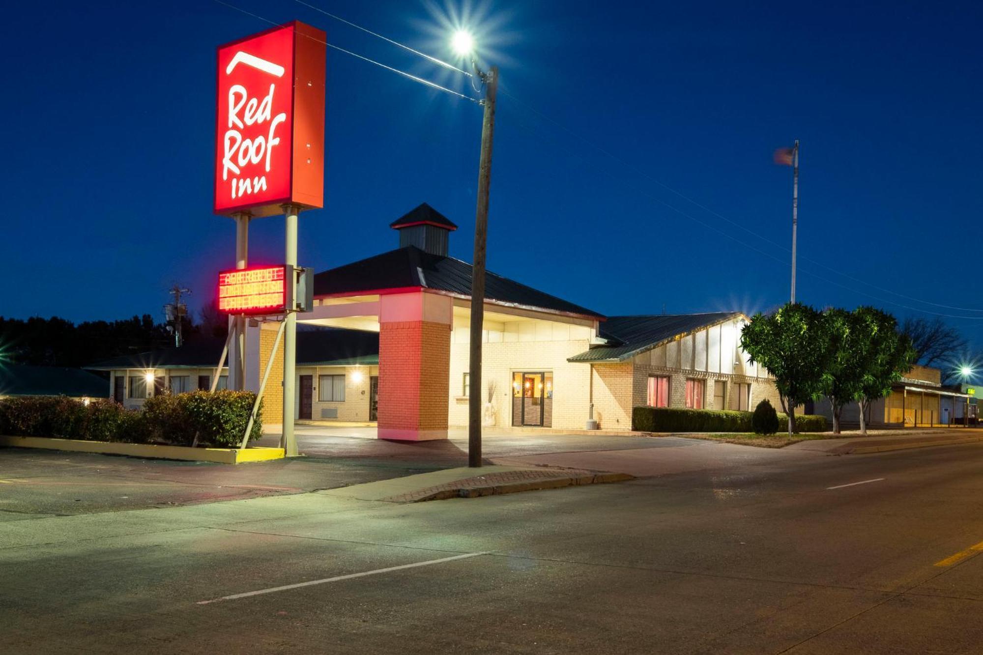 Red Roof Inn Childress Exterior foto