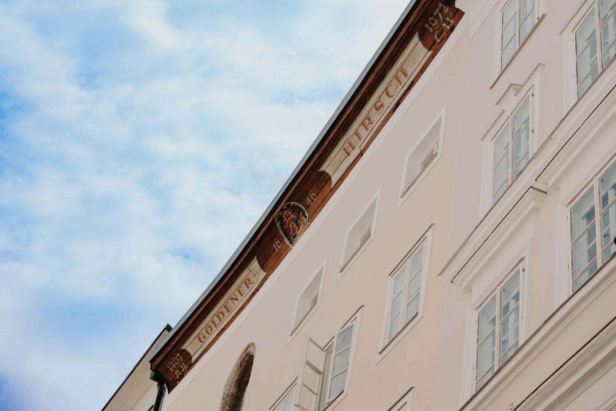 Hotel Goldener Hirsch, A Luxury Collection Hotel, Salzburgo Exterior foto