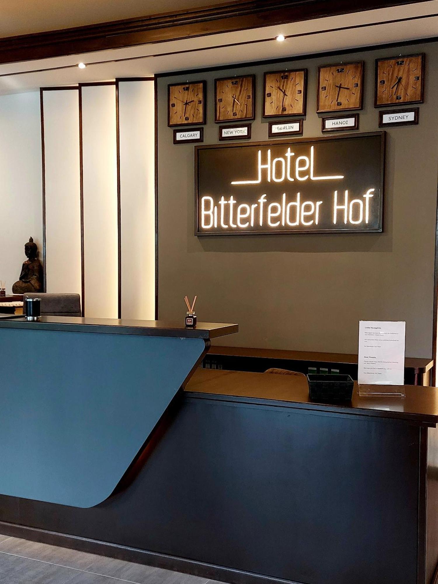 Hotel Bitterfelder Hof - Mongoo Gmbh Exterior foto