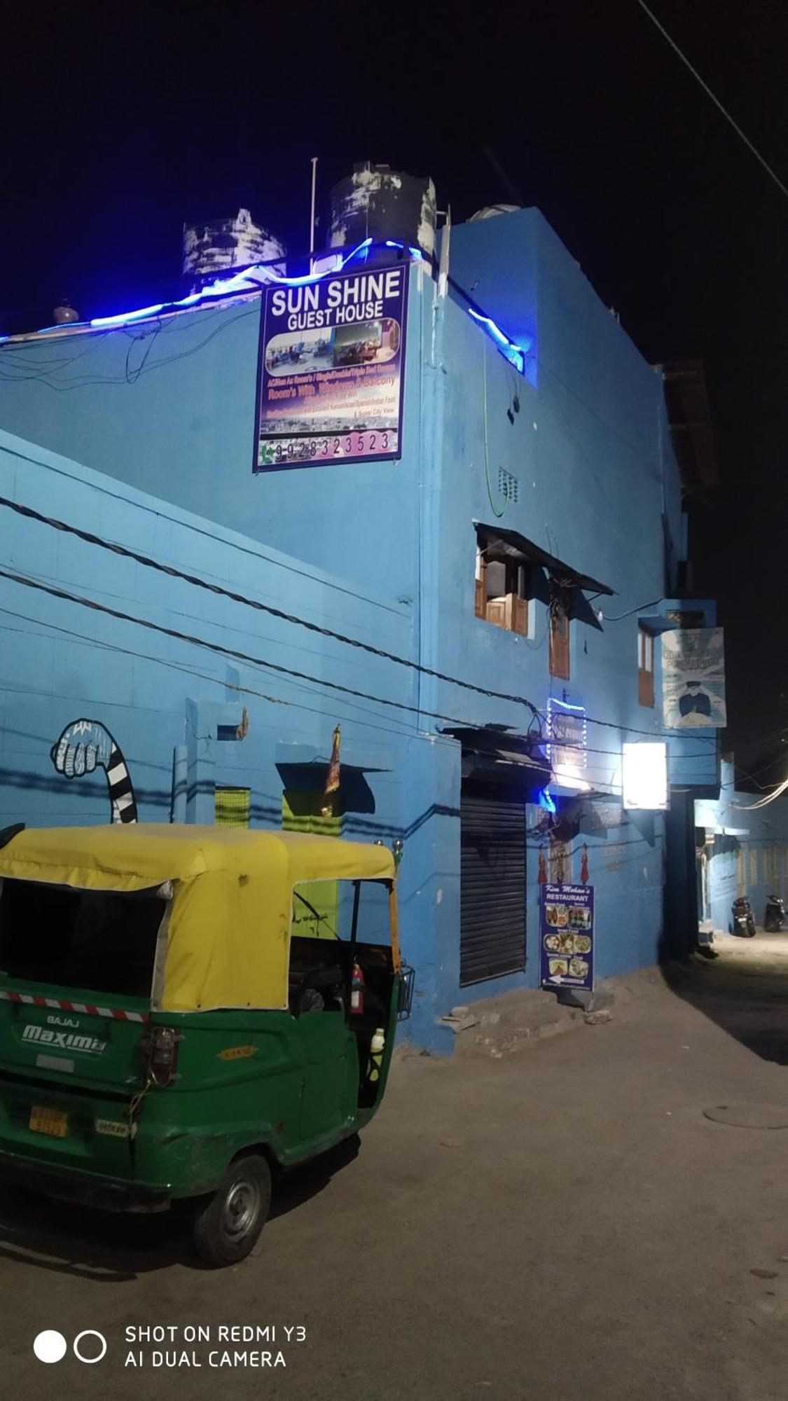 Sunshine Guest House & Restaurant Jodhpur  Exterior foto