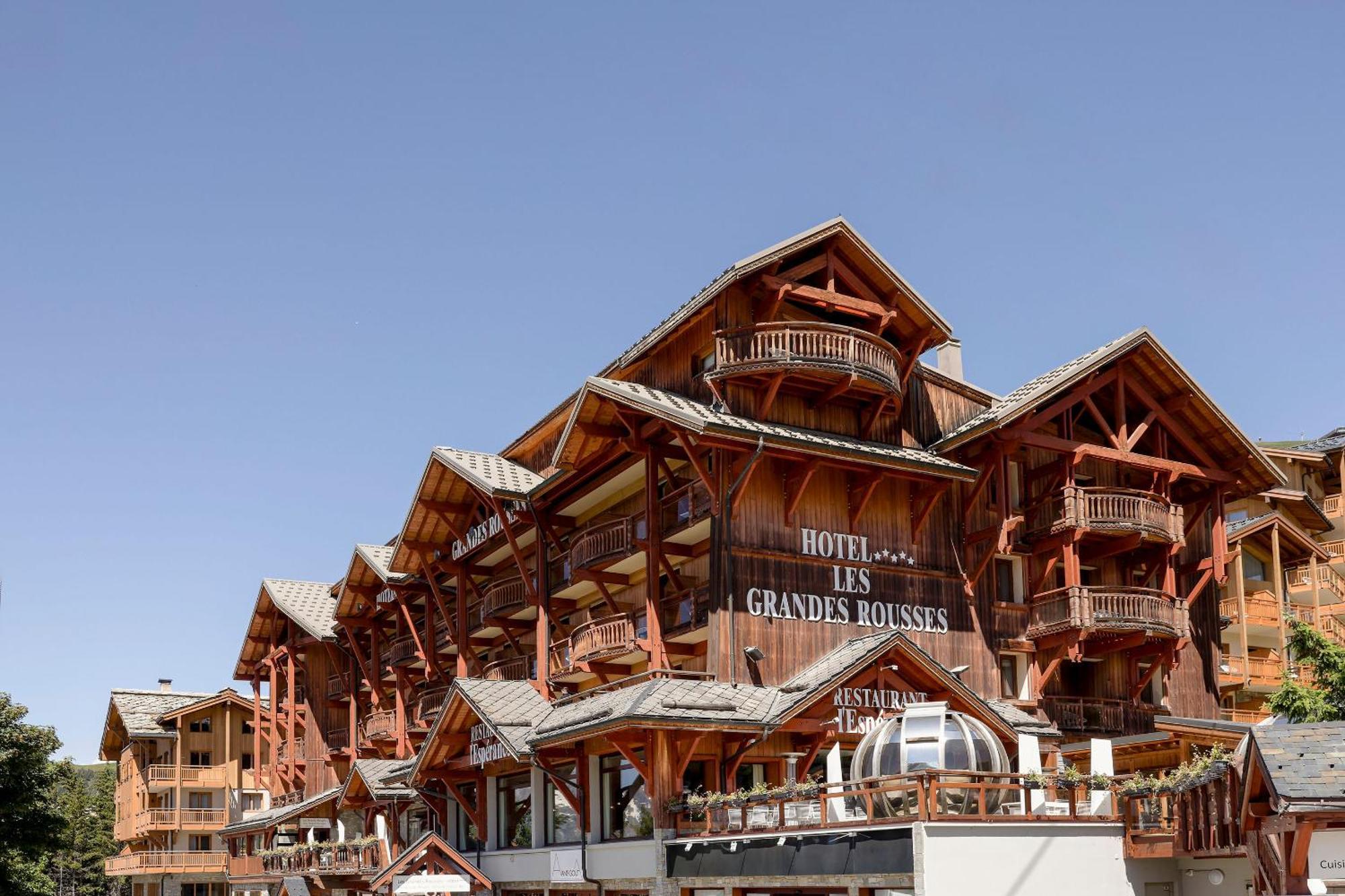 Hôtel Grandes Rousses Alpe d'Huez Exterior foto
