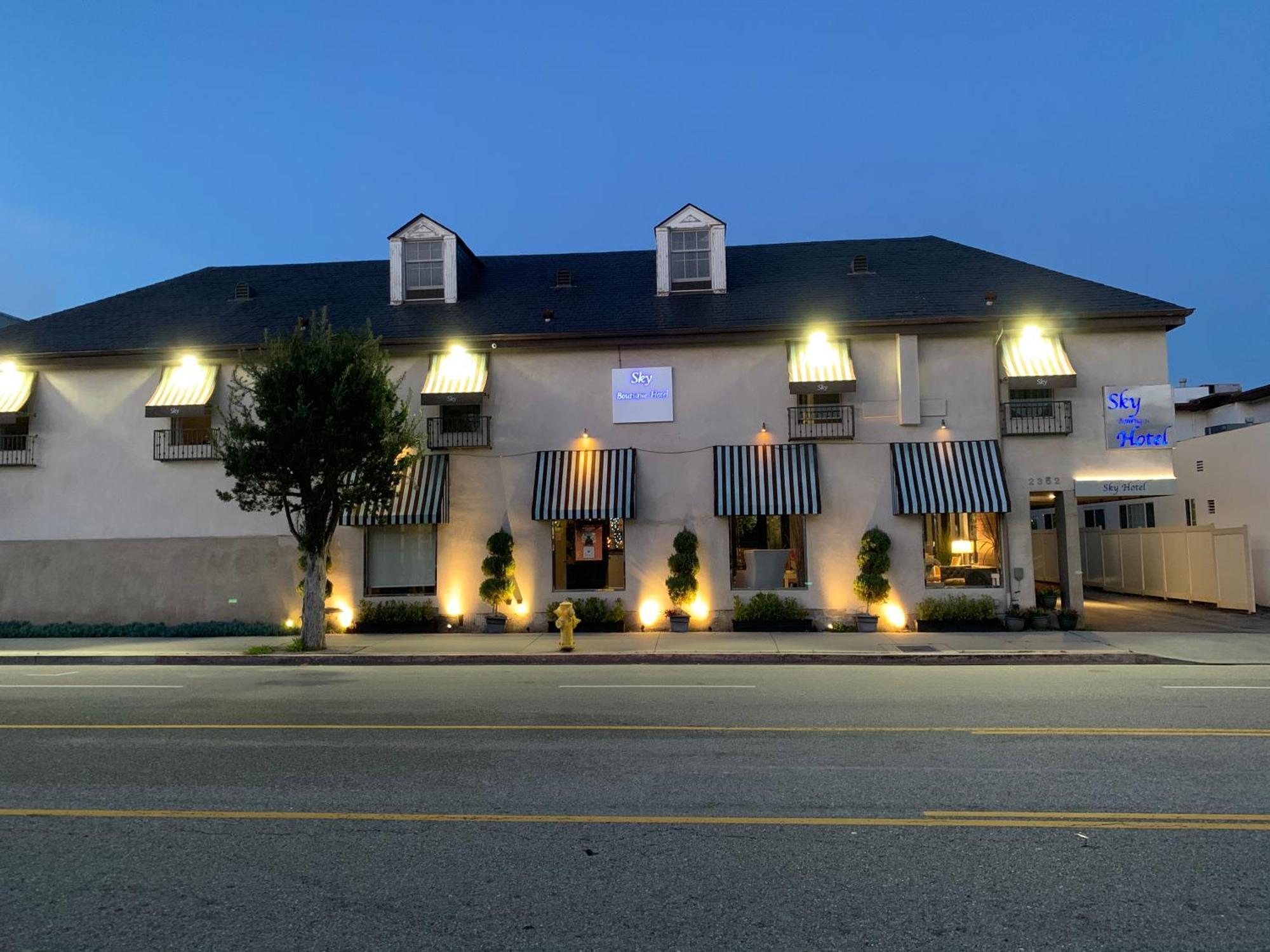 L.A. Sky Boutique Hotel Los Angeles Exterior foto