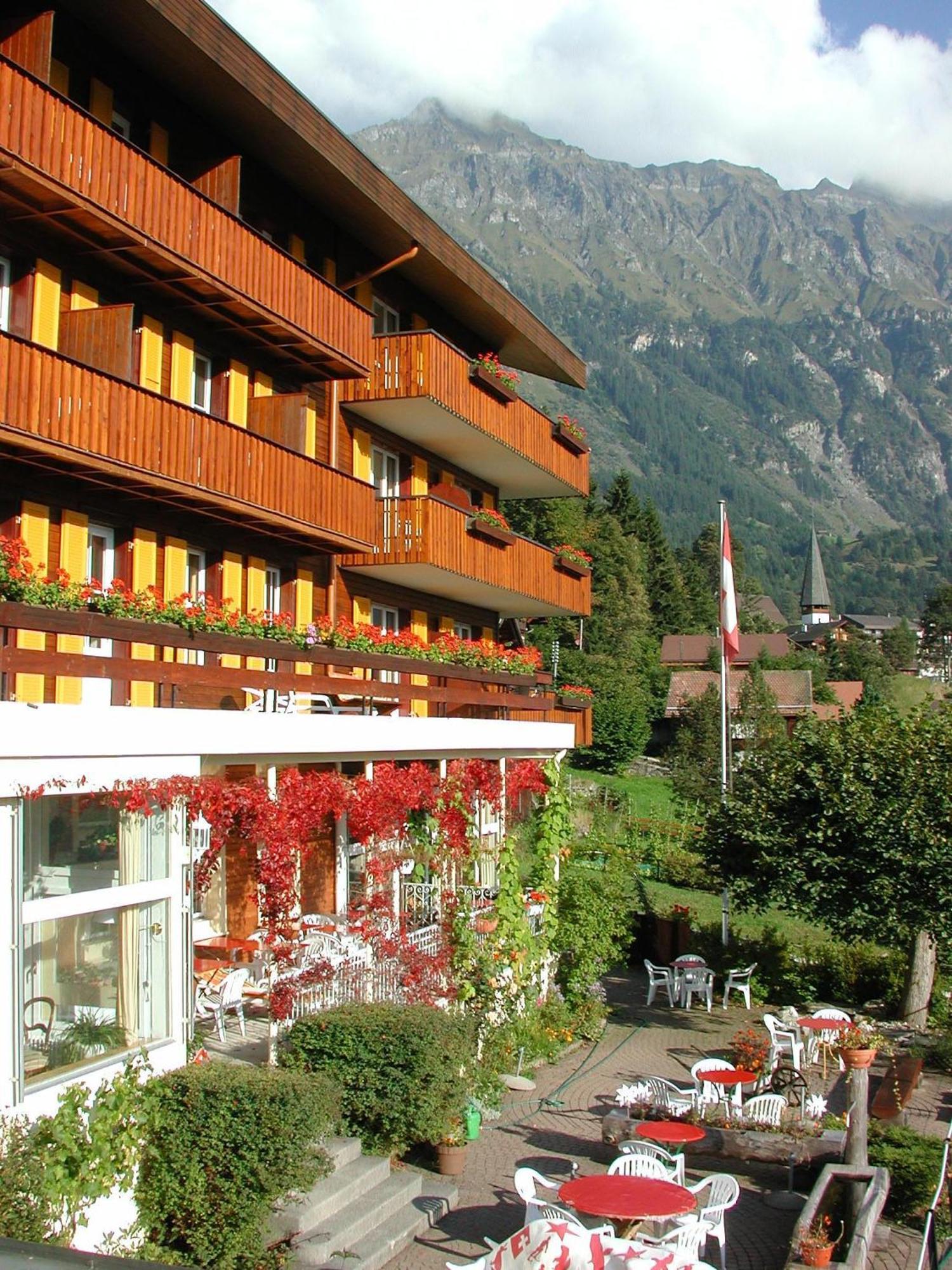 Hotel Bellevue - Traditional Swiss Hideaway Wengen Exterior foto