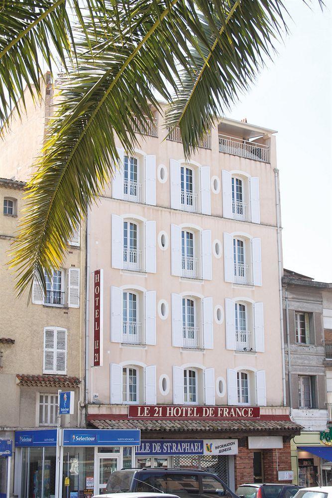 Hotel Le 21 Saint-Raphaël Exterior foto