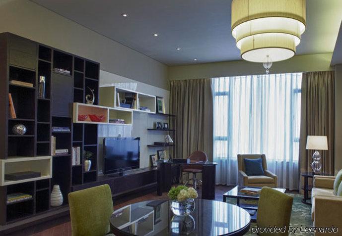 Marriott Executive Apartment Tianjin Lakeview Restaurante foto