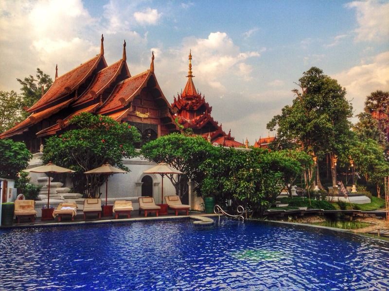 The Dhara Dhevi Chiang Mai Hotel Exterior foto