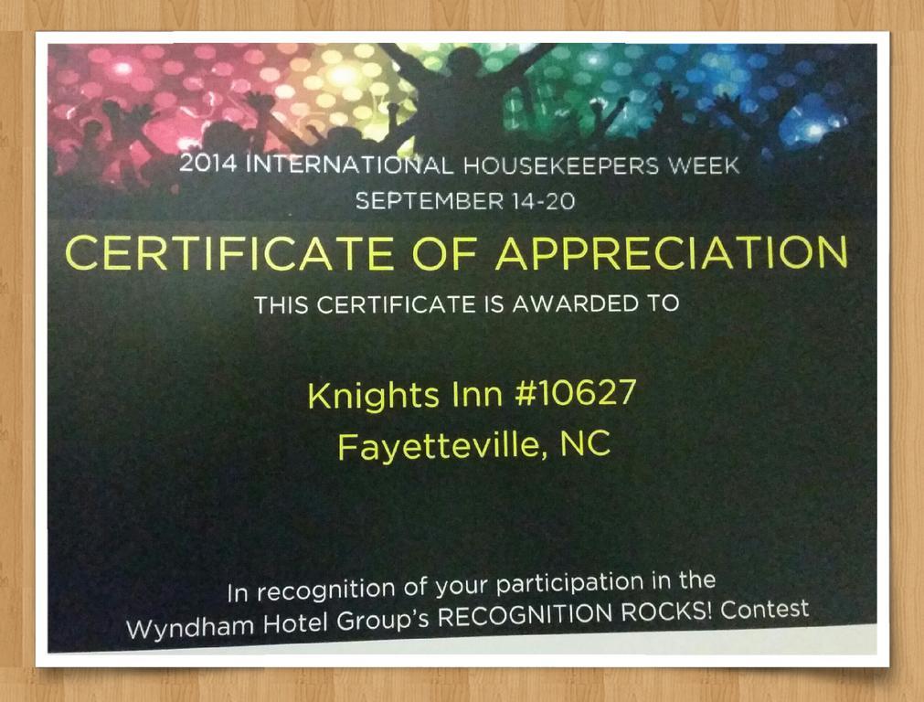 Knights Inn Fayetteville - Fort Bragg Exterior foto