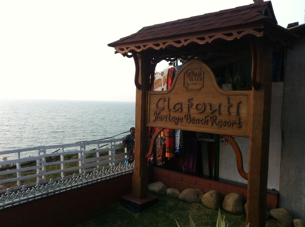 Clafouti Beach Resort - A Seafacing Resort Varkala Exterior foto