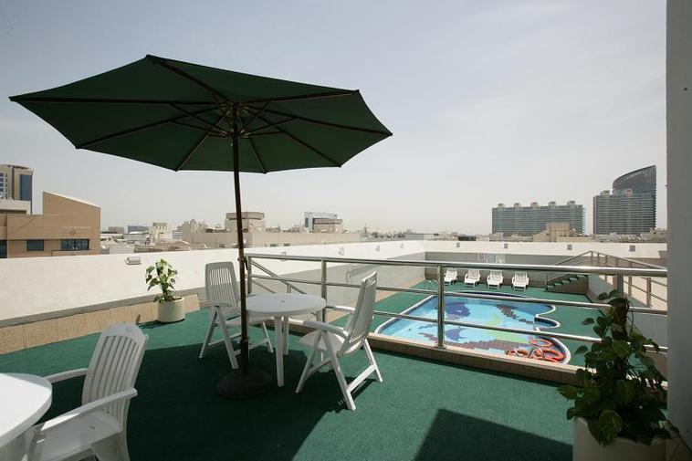 Desert Rose Hotel Apartments Dubai Exterior foto