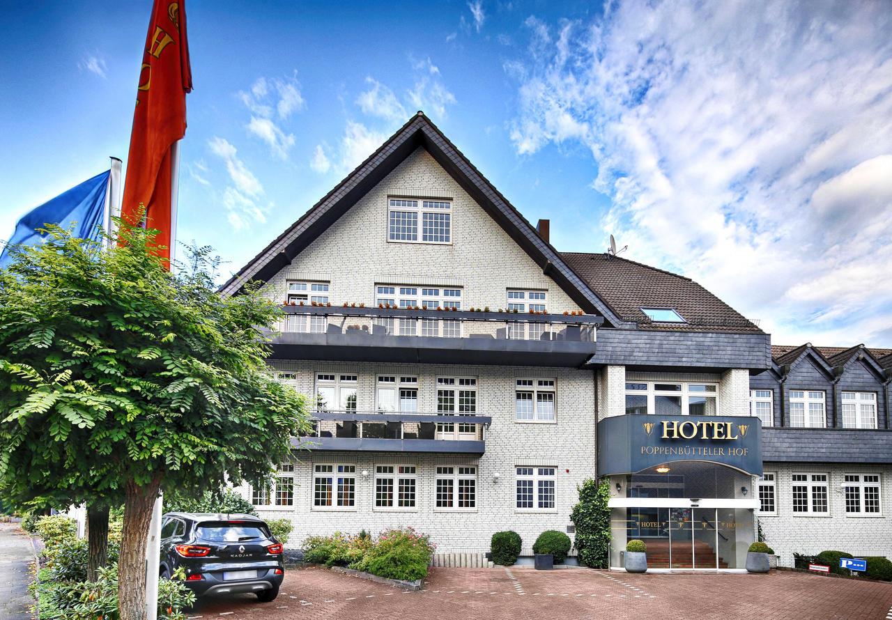 Boutique Hotel Poppenbutteler Hof Hamburgo Exterior foto