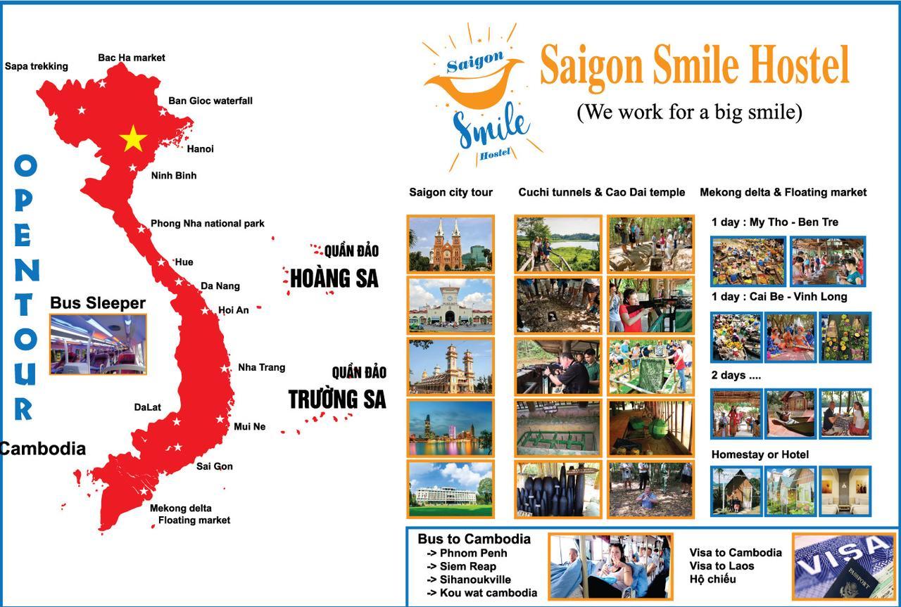 Saigon Smile Guesthouse Cidade de Ho Chi Minh Exterior foto