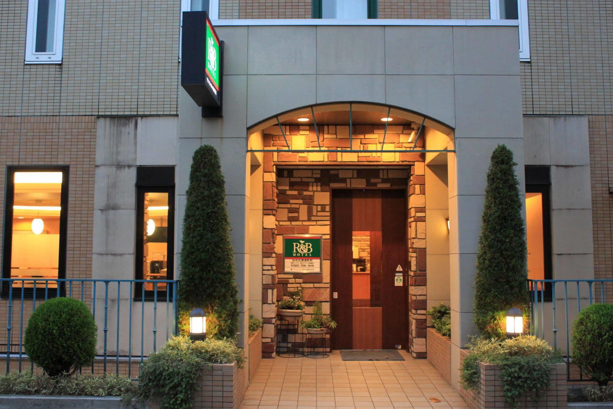 R&B Hotel Sendai Hirosedori Ekimae Exterior foto