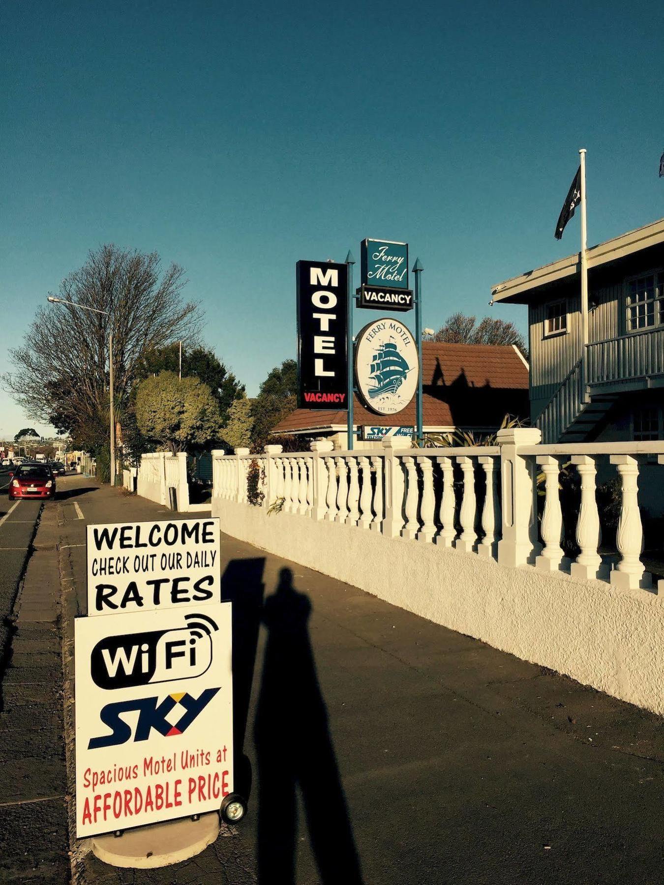 Ferry Motel Christchurch Exterior foto