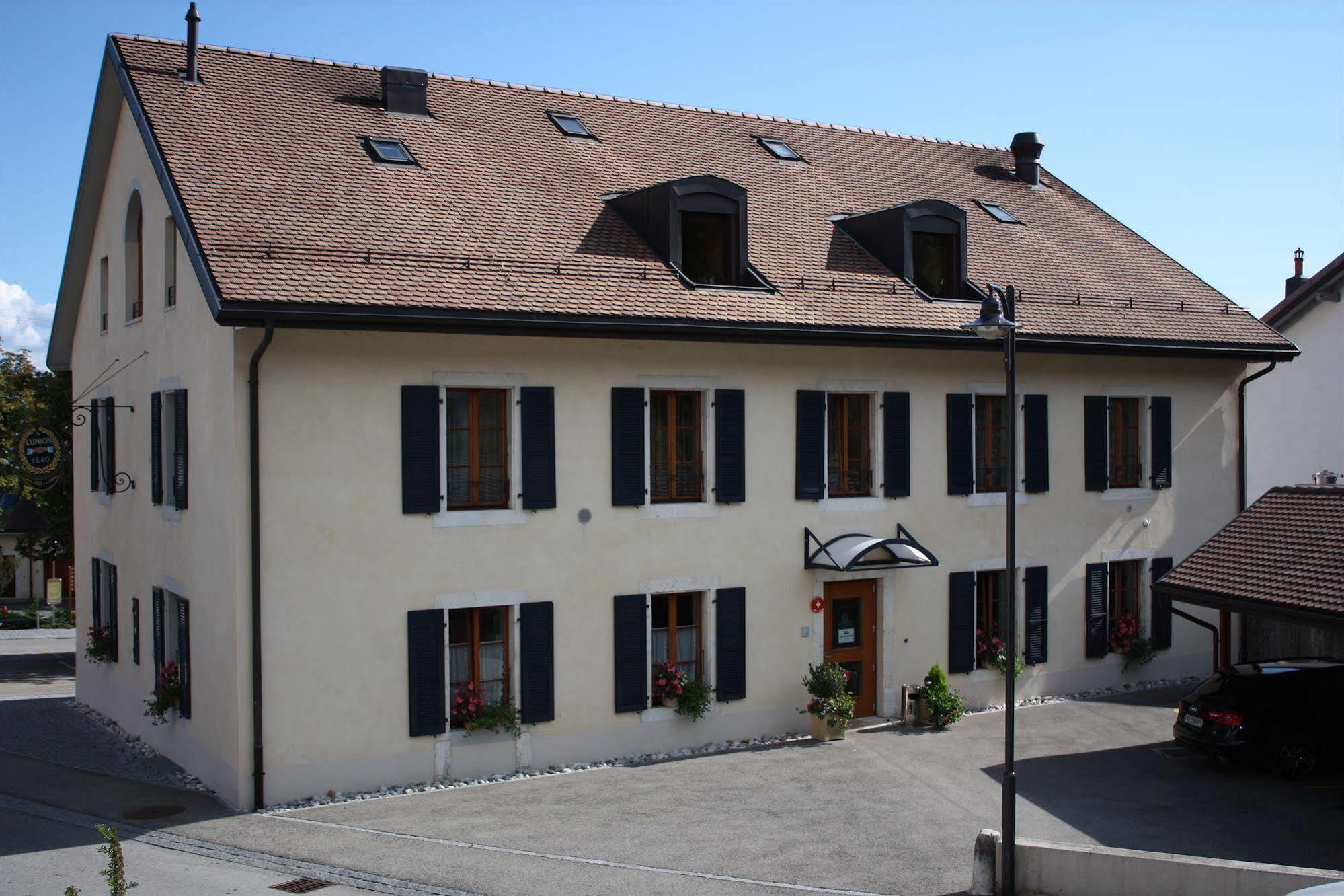 Auberge Communale à l'Union Gilly Exterior foto