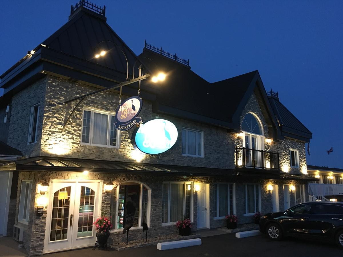 Motel Vue Belvedere Saint-Siméon Exterior foto