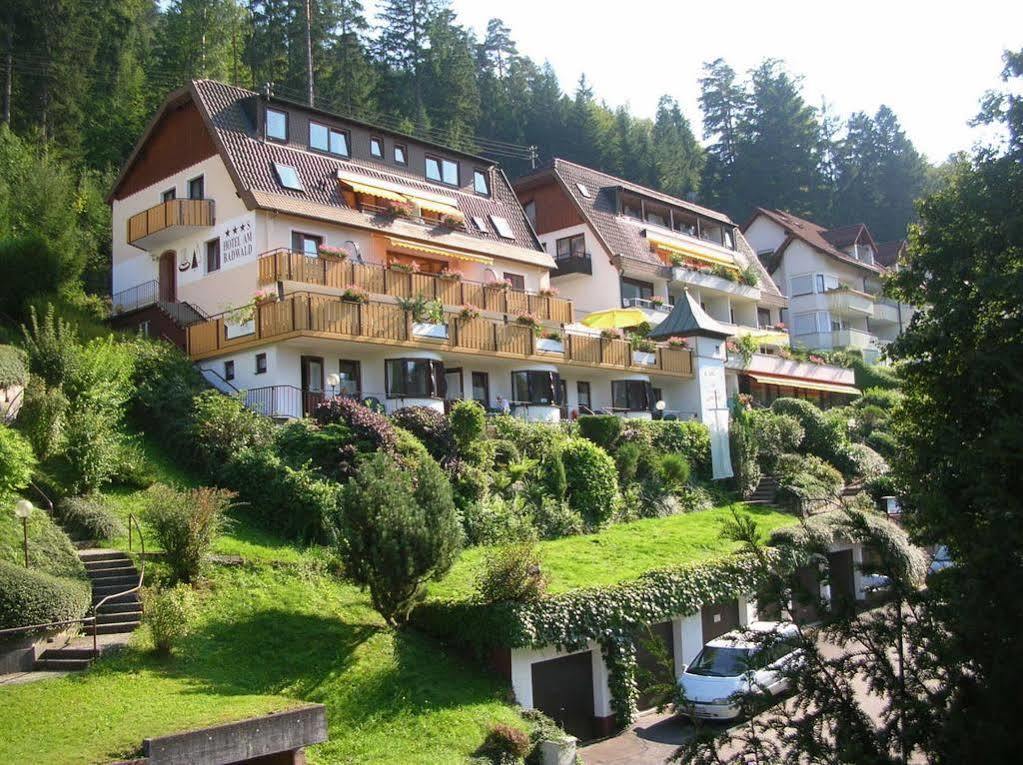 Hotel Am Bad-Wald Bad Liebenzell Exterior foto