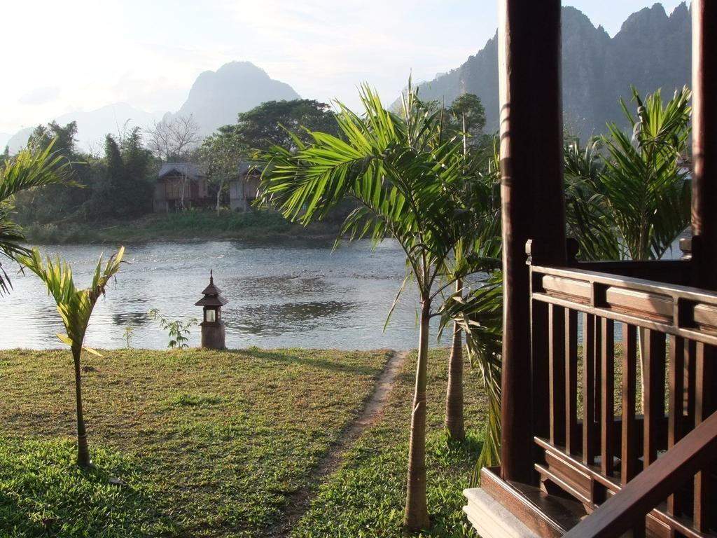 Villa Vang Vieng Riverside Exterior foto