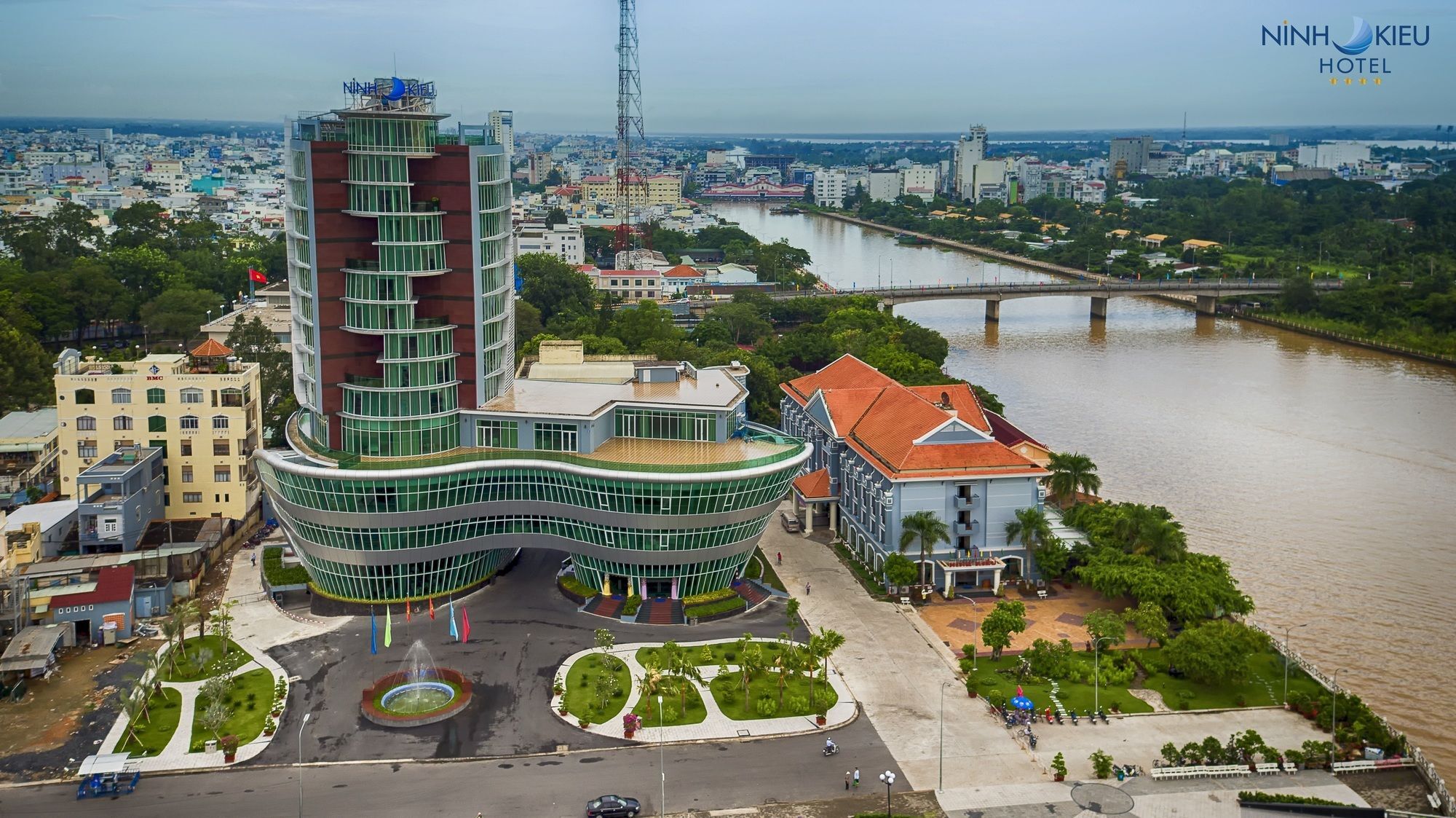 Ninh Kieu Riverside Hotel Can Tho Exterior foto