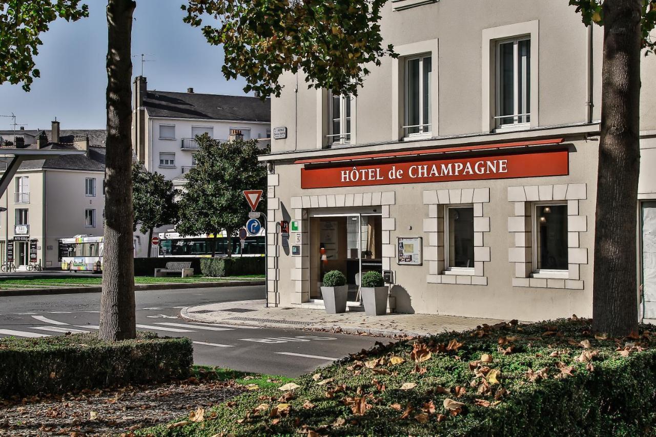 Hôtel de Champagne Angers Exterior foto