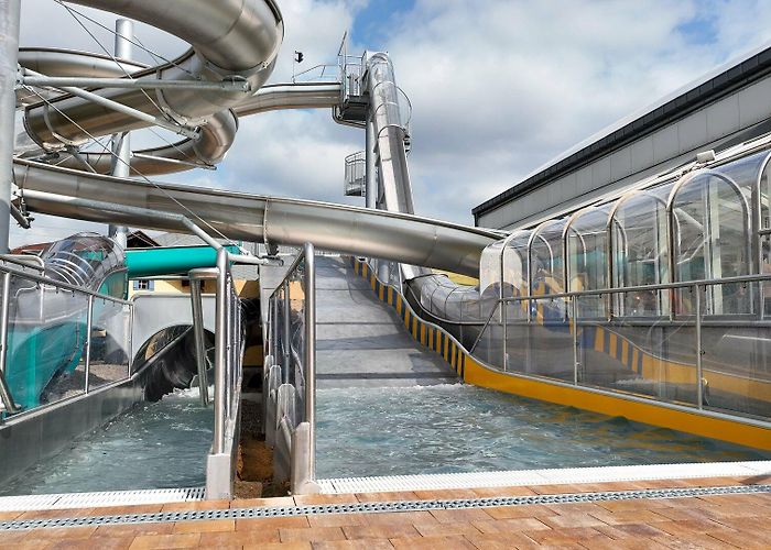 Palm Beach Four New Outdoor Waterslides Added to Germany's Kristall Palm ... photo