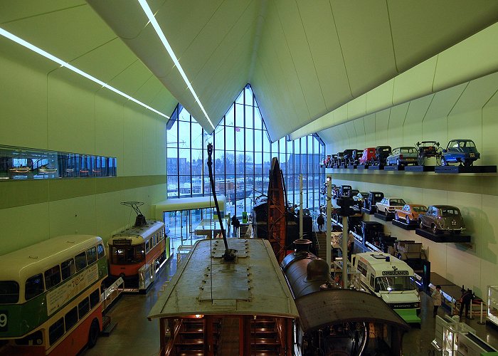 Museum of Transport A Thoroughly Modern Museum (Riverside Museum of Transport and car ... photo