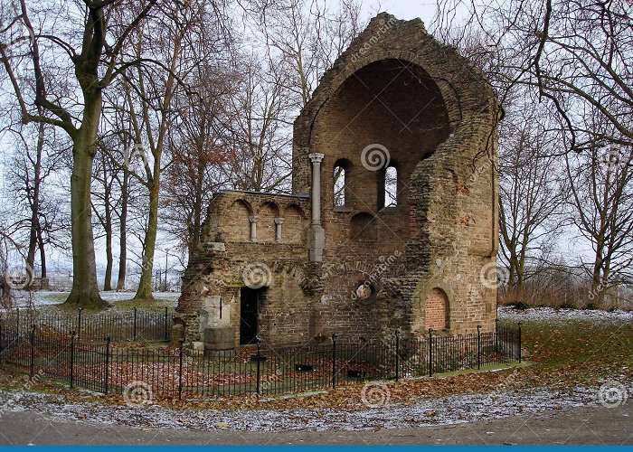 Valkhof Park Ruins of the 12th Century Chapel Also Known As Barbarossa Ruin is ... photo