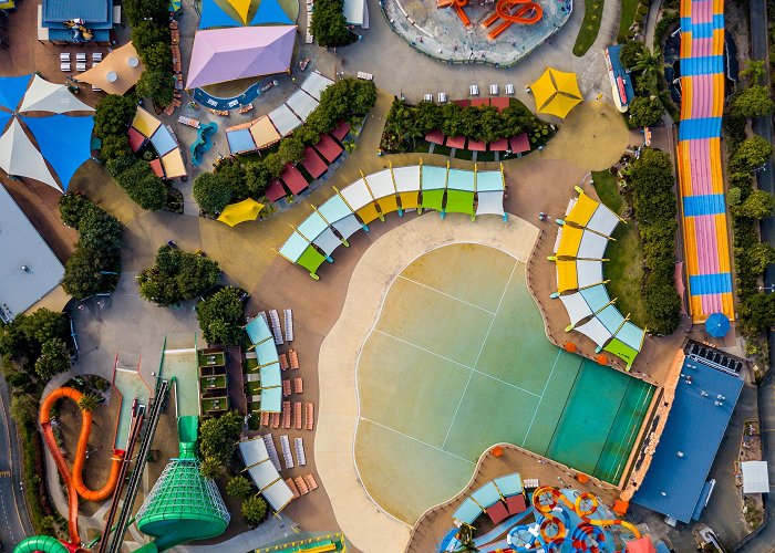 WhiteWater World WhiteWater World theme park on the Gold Coast, empty due to COVID ... photo