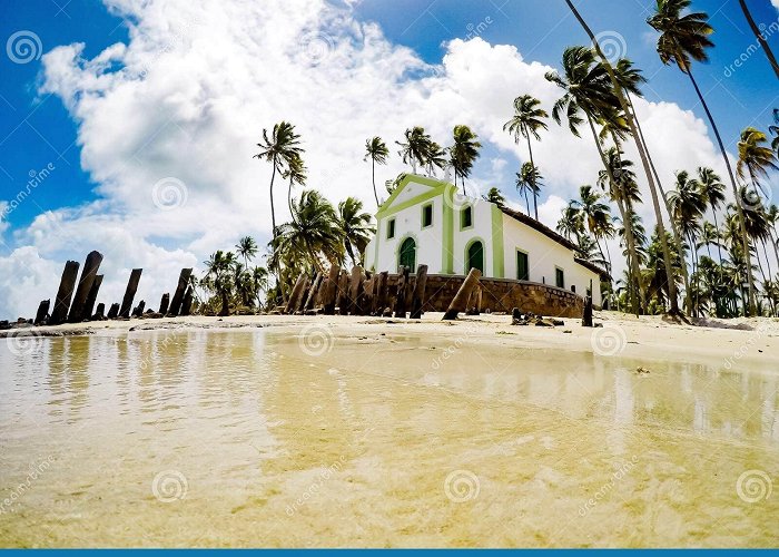 Sao Benedito Church Capela De SÃ£o Benedito - Carneiros Beach, TamandarÃ© - Pernambuco ... photo