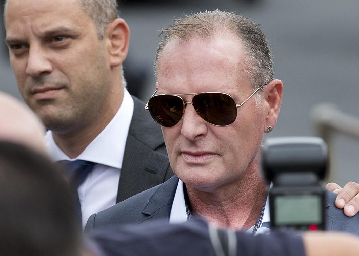 Stevenage Magistrates Court Paul Gascoigne under police investigation after allegedly making ... photo