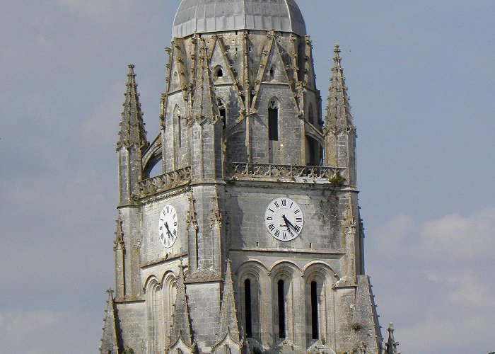 Saint Pierre Cathedral Saintes (Charente-Maritime) by Braun and Hogenberg - CartaHistorica photo
