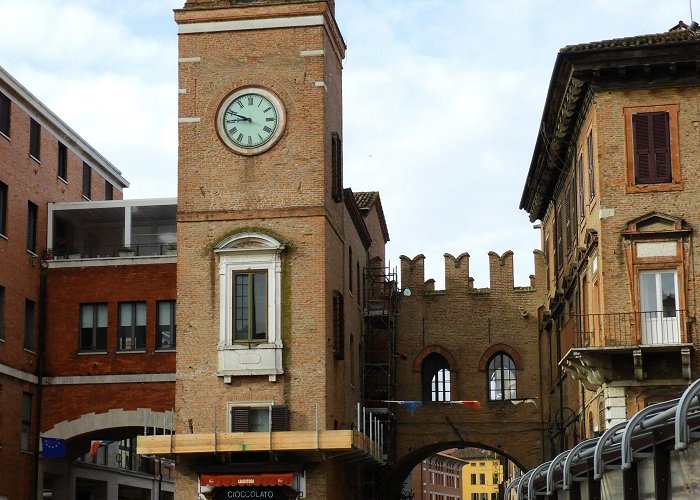 Torre dell' Orologio Torre dell' Orologio in Ferrara, Emilia-Romagna region, Italy ... photo