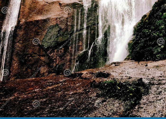 Gato Waterfall Ilhabela Waterfall Stock Photos - Free & Royalty-Free Stock Photos ... photo