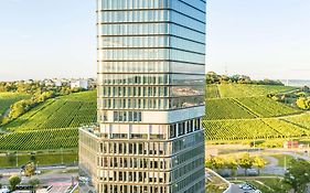 Radisson Blu Hotel At Porsche Design Tower Stuttgart Estugarda Exterior photo