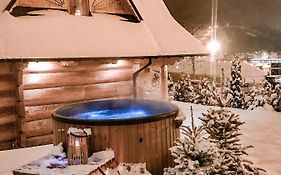 Domki W Bialce Woodhouse- Basen, Sauna, Jacuzzi Bialka Tatrzanska Exterior photo